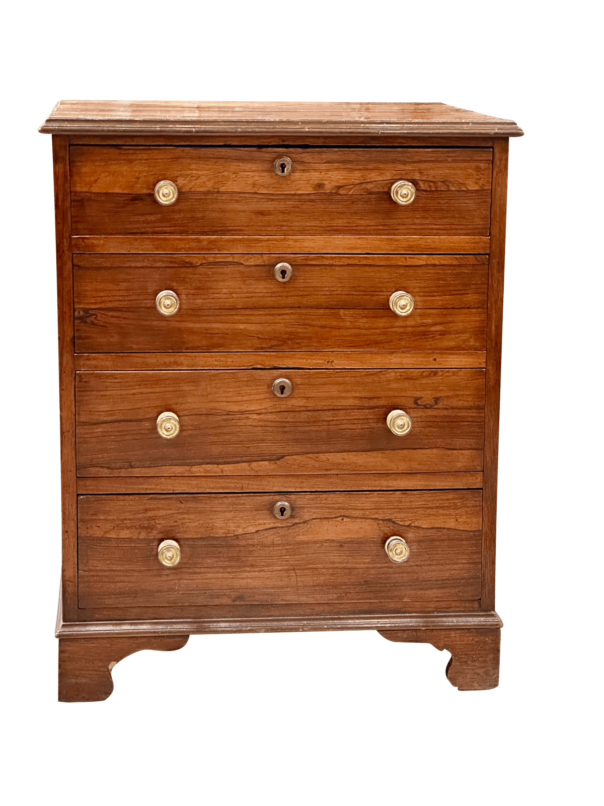 Small Regency Rosewood Chest of Drawers, c. 1815 - Helen Storey Antiques