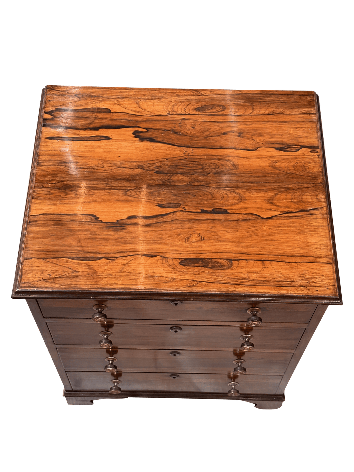 Small Regency Rosewood Chest of Drawers, c. 1815 - Helen Storey Antiques