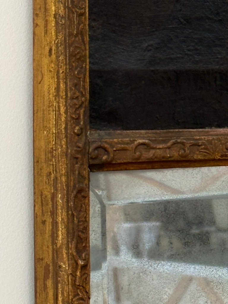 Trumeau Overmantel Mirror, Fench period 18th Century - Helen Storey Antiques