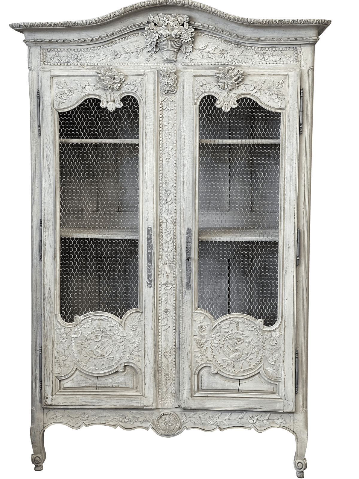 French Provincial Armoire, 19th century