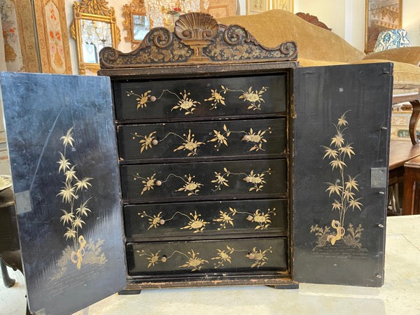 19th Century Chinese Export Table Cabinet
