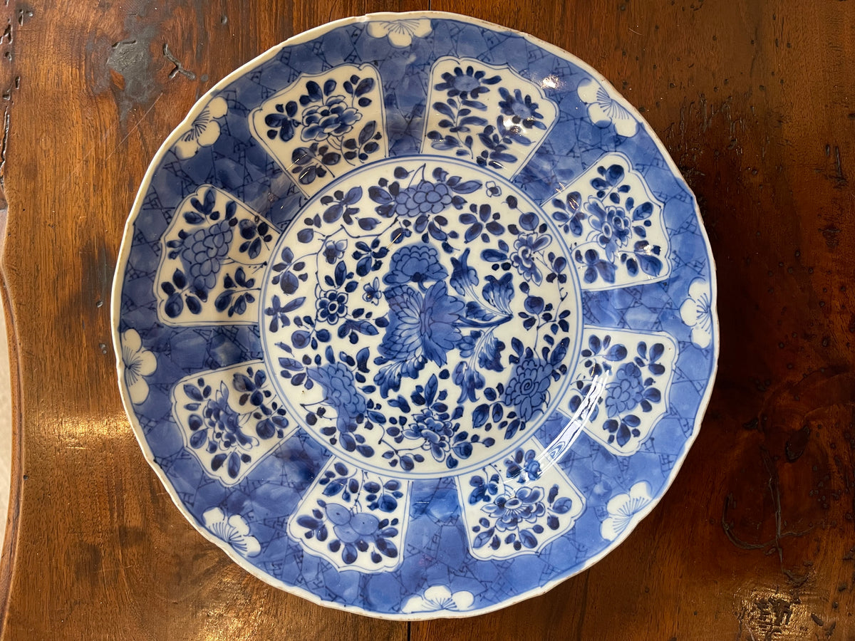 18th Century Blue &amp; White Delft Charger