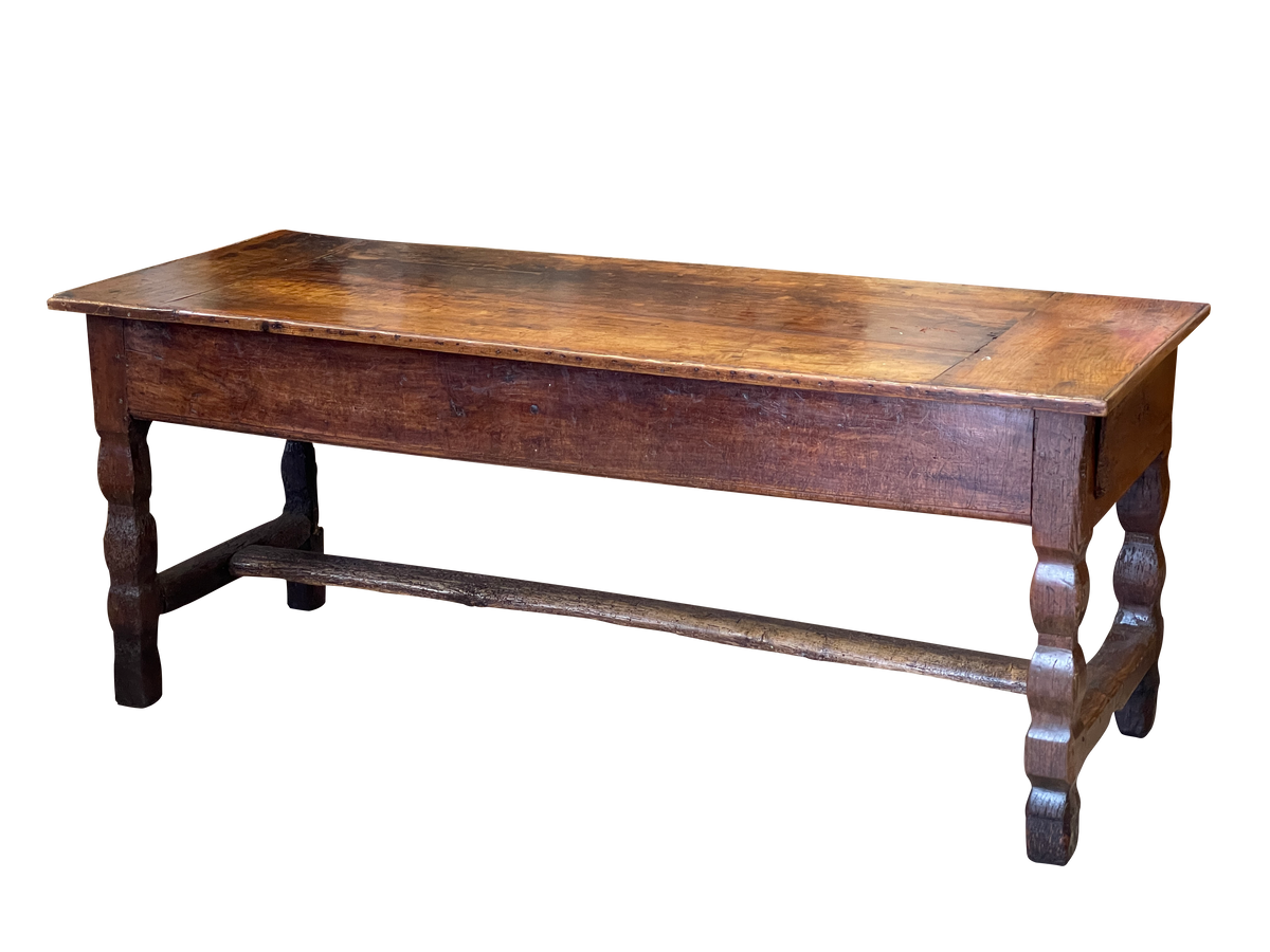 Exceptional Rustic 17th Century French Provincial Farm or Work Table