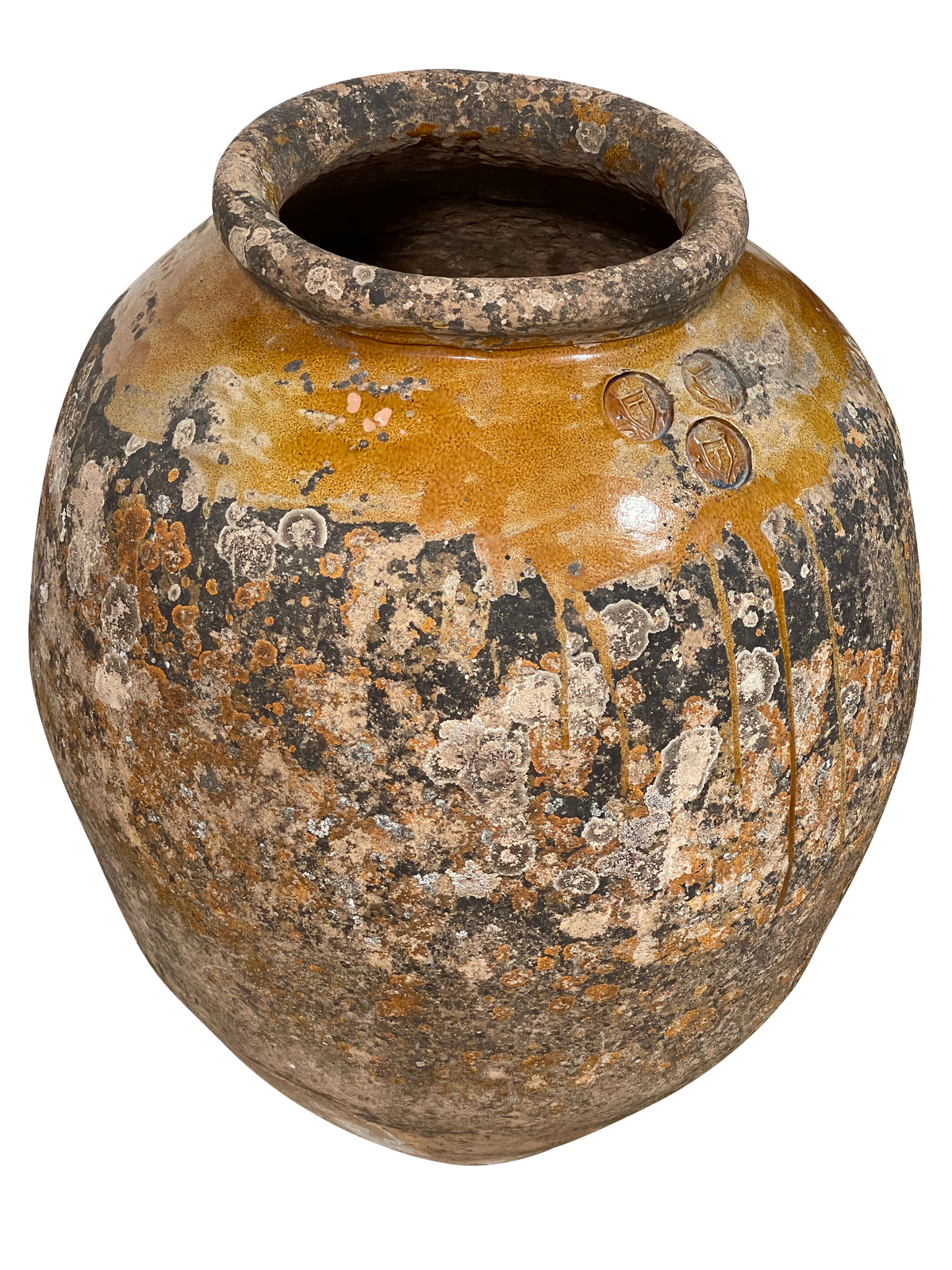 16th Century Exceptional Large Biot Oil Vessel Jar