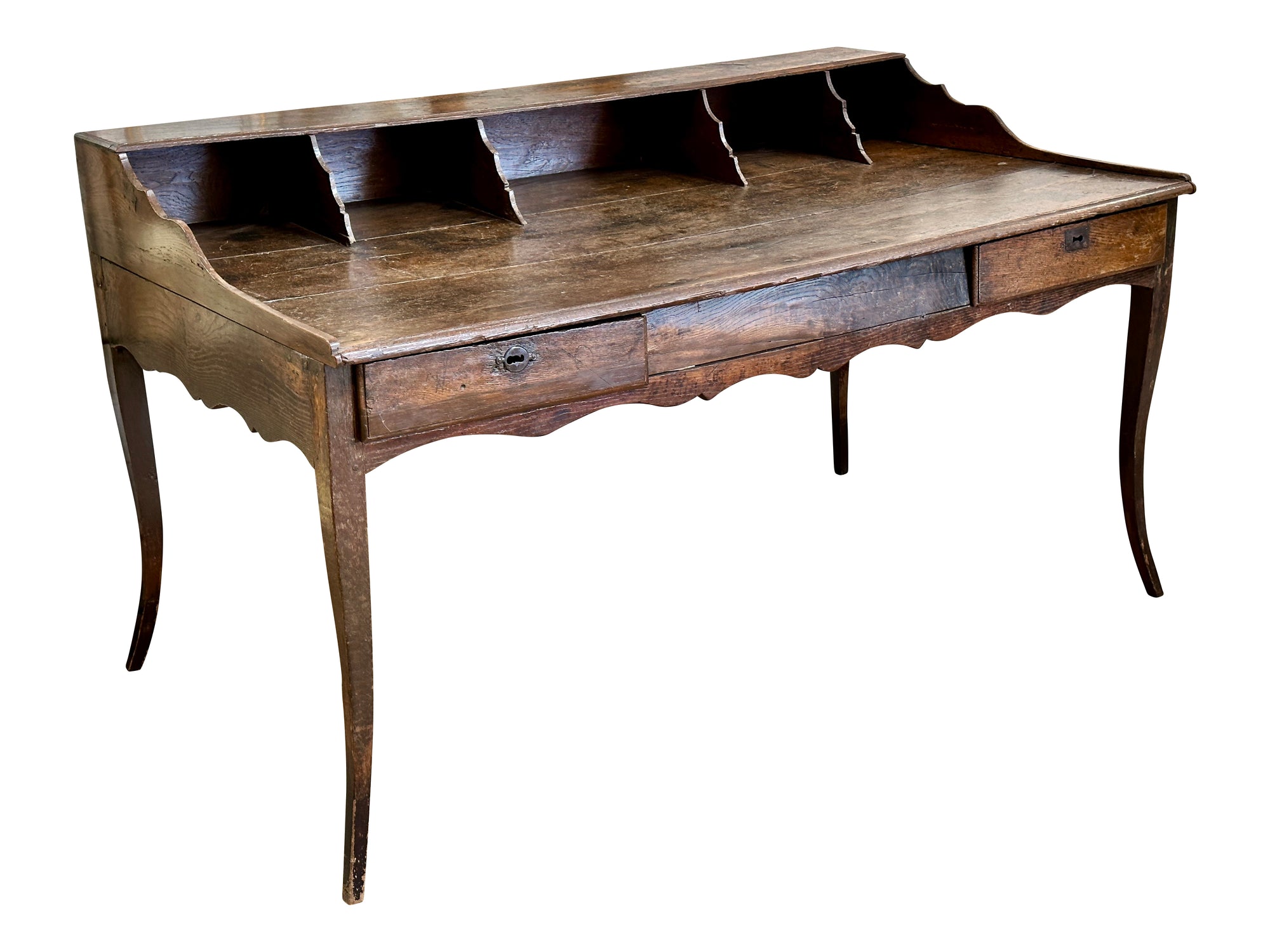 Large 18th Century French Provincial Desk Bureau - ON HOLD