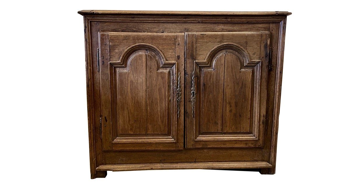 Cabinet - 18TH CENTURY LOUIS XV WALNUT FRENCH PROVINCIAL CABINET